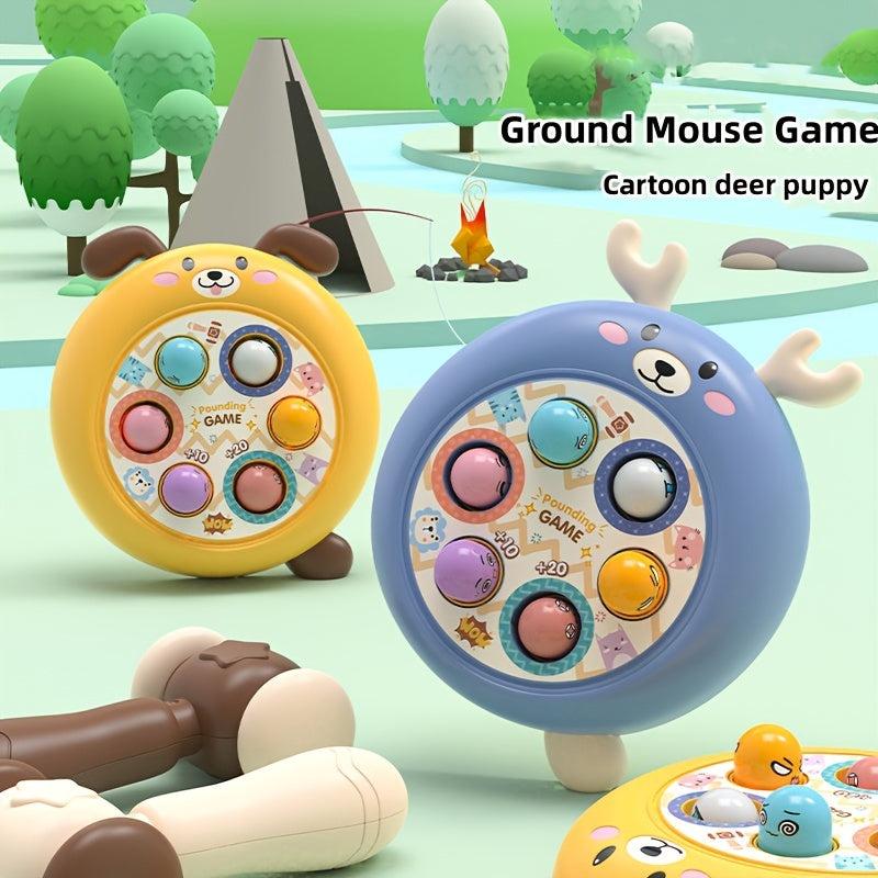 Baby Percussion Toys Pop up Desktop Game Hammer And Hamster Game