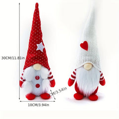 Christmas Themed Knitting Dolls - Add Holiday Charm To Your Decor