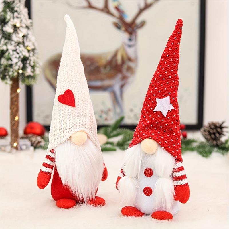 Christmas Themed Knitting Dolls - Add Holiday Charm To Your Decor