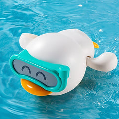 Yellow Duck Infant Water Toy Bathroom Clockwork Toy
