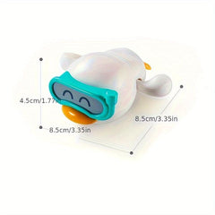 Yellow Duck Infant Water Toy Bathroom Clockwork Toy