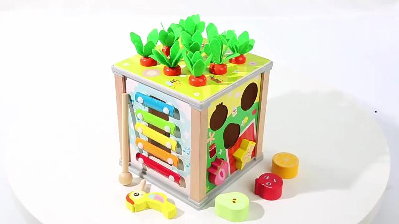 Children's Puzzle Shape Matching Box