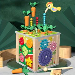 Children's Puzzle Shape Matching Box