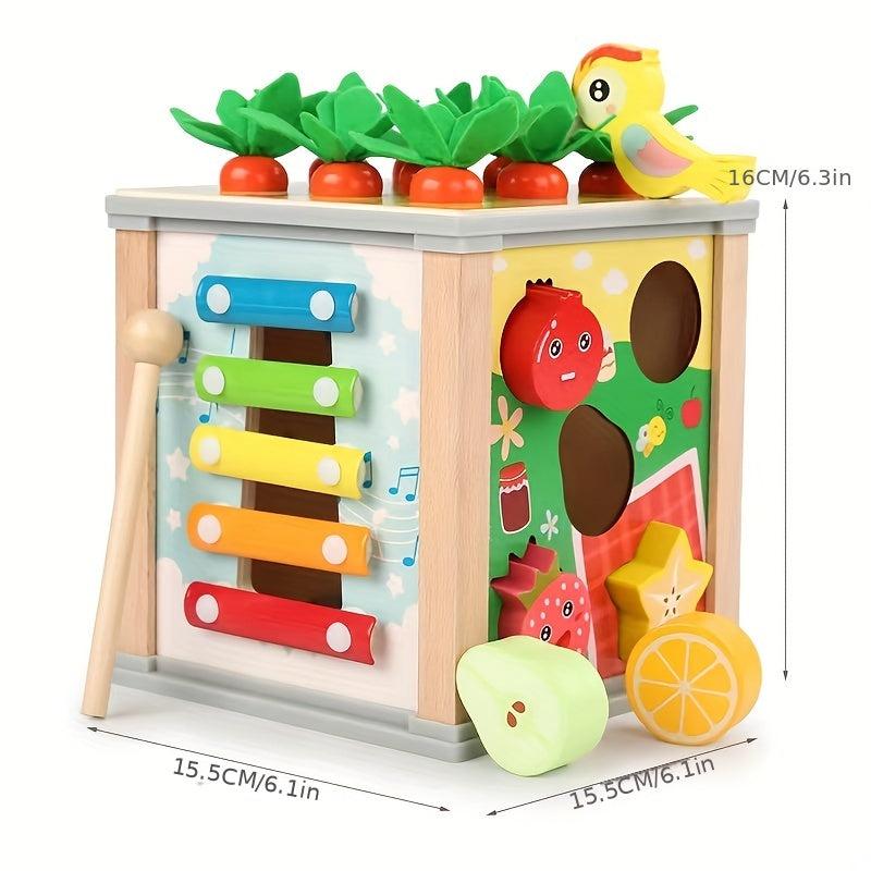 Children's Puzzle Shape Matching Box