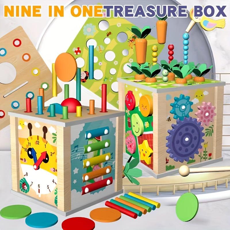 Children's Puzzle Shape Matching Box