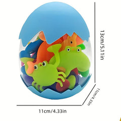 18pcs Suction Bath Toys Motor & Sensory Development for Toddlers