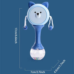Fun Toy Rattle Drum Ringing Bell Rattle Drum Hands Rattle Drum Toys