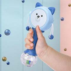 Fun Toy Rattle Drum Ringing Bell Rattle Drum Hands Rattle Drum Toys