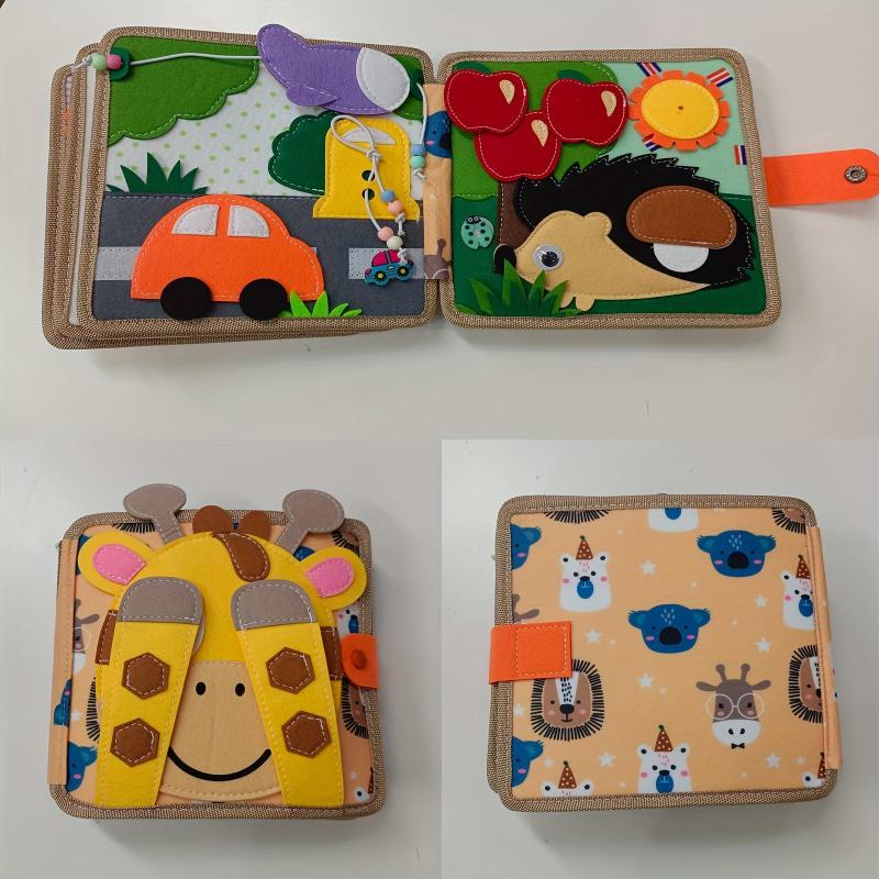 Montessori Busy Board Fawn Toy for Toddlers Boys Girls