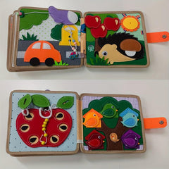 Montessori Busy Board Fawn Toy for Toddlers Boys Girls