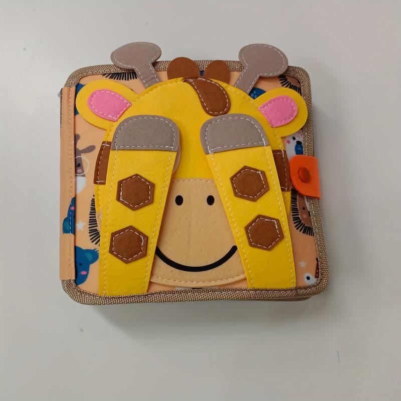 Montessori Busy Board Fawn Toy for Toddlers Boys Girls