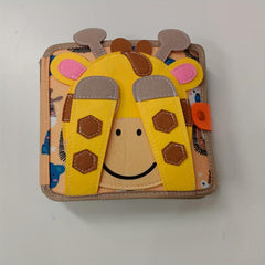 Montessori Busy Board Fawn Toy for Toddlers Boys Girls