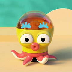 Kids Bath Toys - Eight claw Fish Spray Water Play