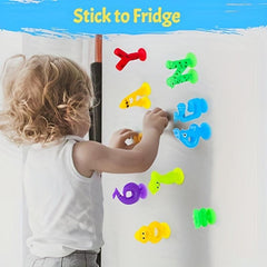 30 Pc Animal Suction Cup Toys Set for Kids Learning Games