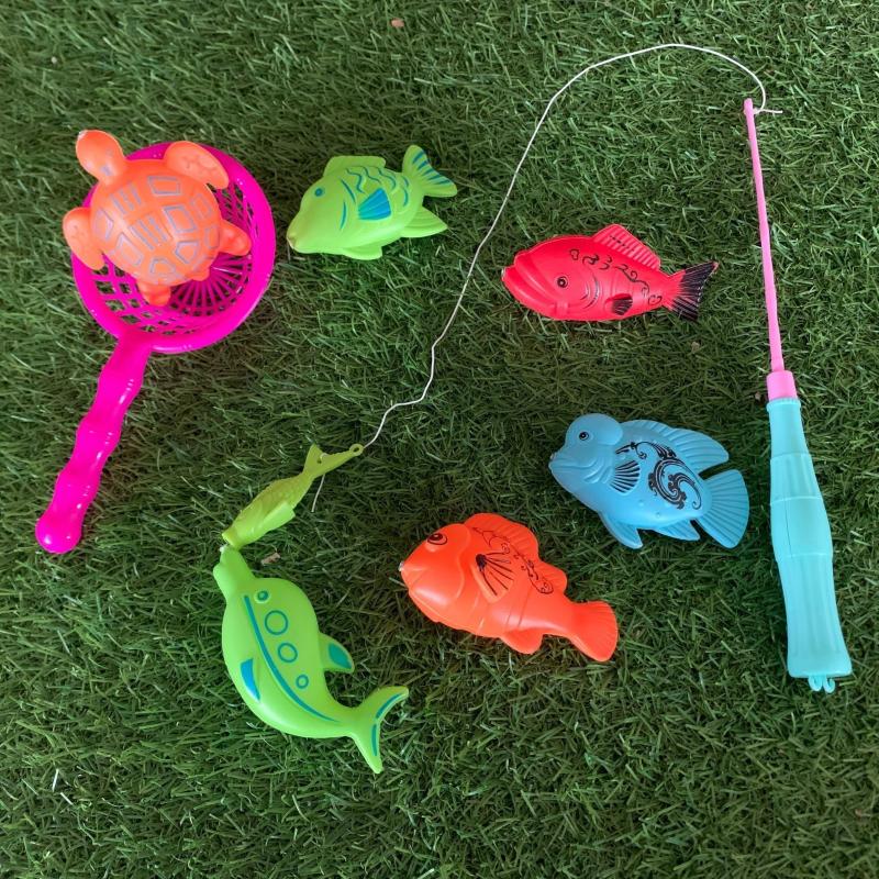 Magnetic Fishing Game Set For Kids Water Table Bathtub Party Toy