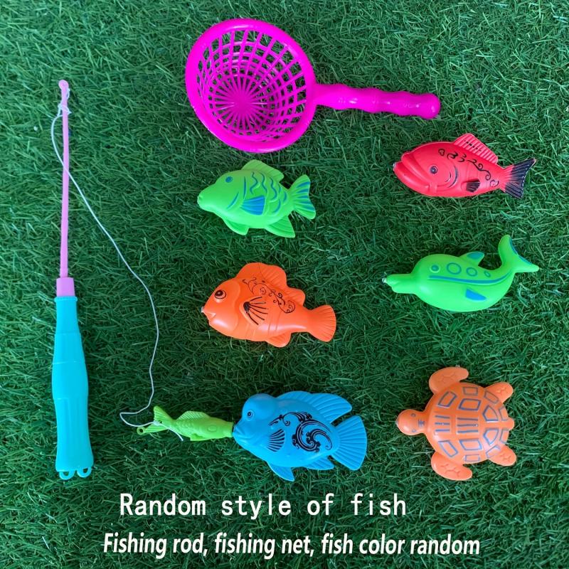 Magnetic Fishing Game Set For Kids Water Table Bathtub Party Toy