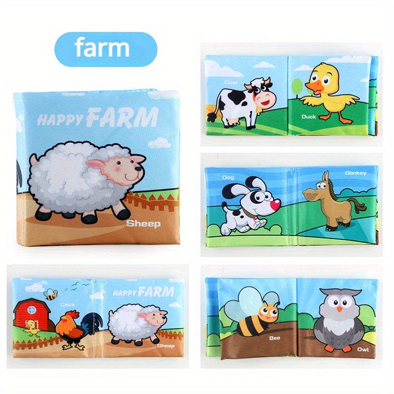 Soft Touch Non-toxic Washable Books Toys for Infants and Young Children