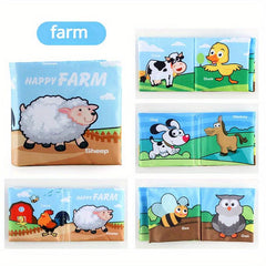 Soft Touch Non-toxic Washable Books Toys for Infants and Young Children