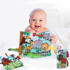 Soft Touch Non-toxic Washable Books Toys for Infants and Young Children