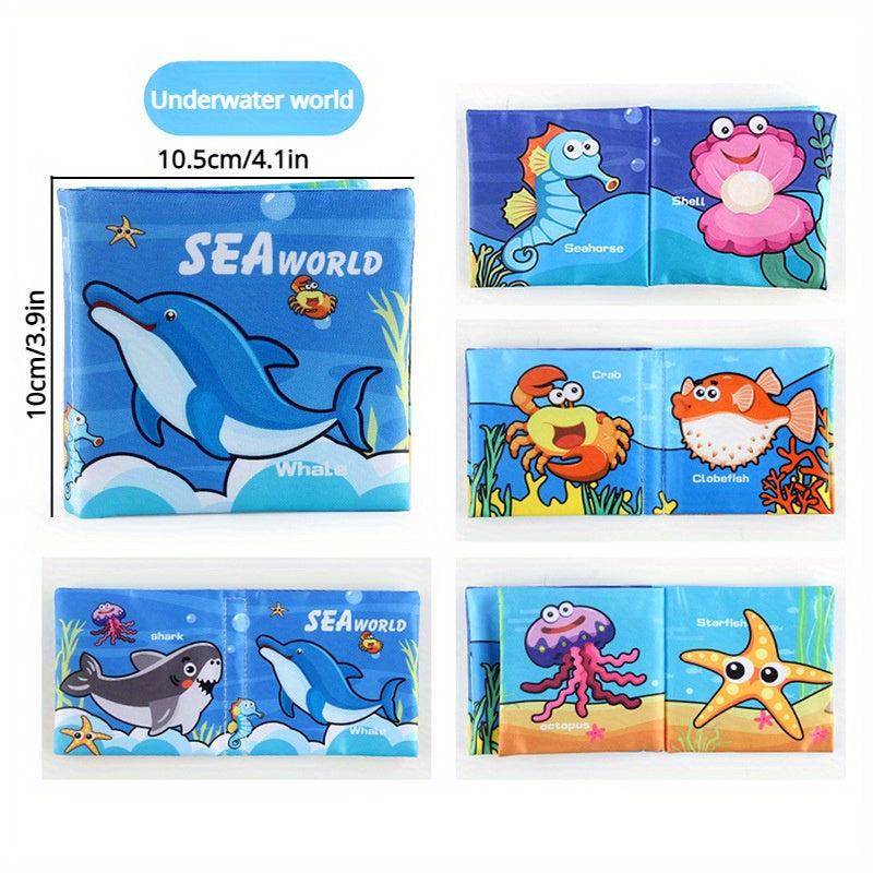 Soft Touch Non-toxic Washable Books Toys for Infants and Young Children
