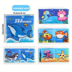 Soft Touch Non-toxic Washable Books Toys for Infants and Young Children