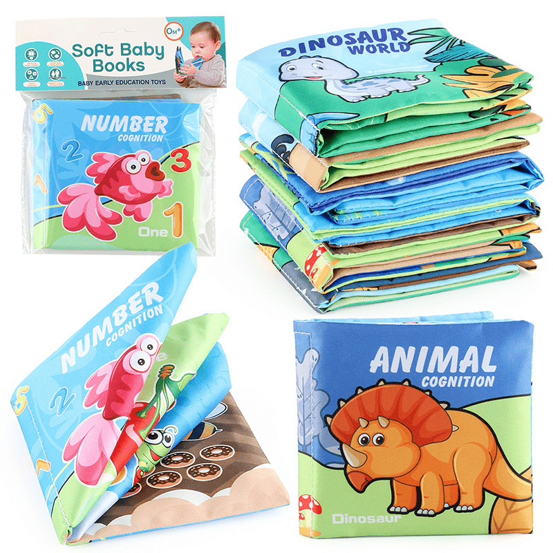 Soft Touch Non-toxic Washable Books Toys for Infants and Young Children