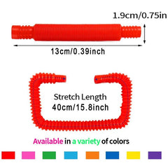 Colorful Telescopic Tube Pop Tube Stress Relief Toy