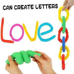 Colorful Telescopic Tube Pop Tube Stress Relief Toy