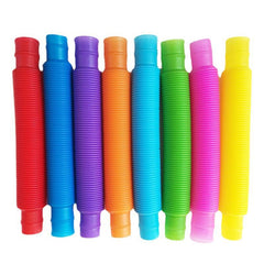 Colorful Telescopic Tube Pop Tube Stress Relief Toy