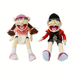 Funny Style Hand Puppet Plush Toy Puppet Finger Puppet Dressing Doll