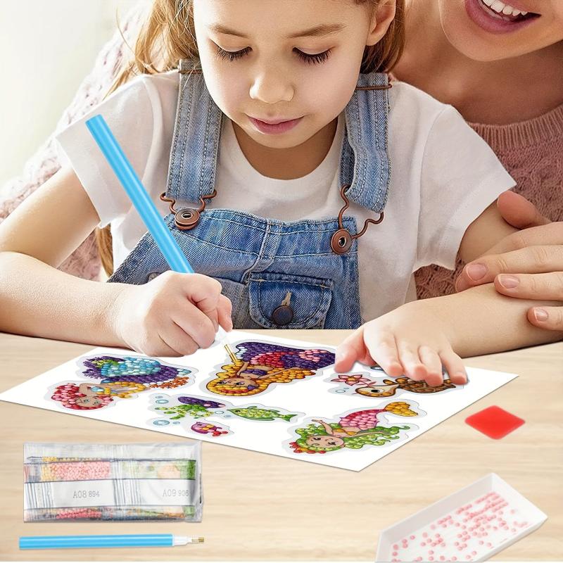 DIY Diamond Painting Stickers Set For Kids