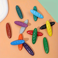 Non-Toxic Washable Hole Crayon Set - 12/24/36 Pack