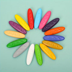Non-Toxic Washable Hole Crayon Set - 12/24/36 Pack