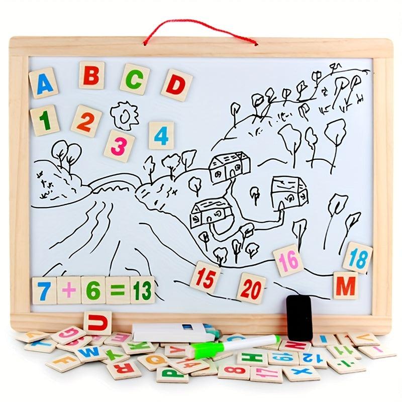 Kids Whiteboard DIY Board Painting Alphabet Whiteboard