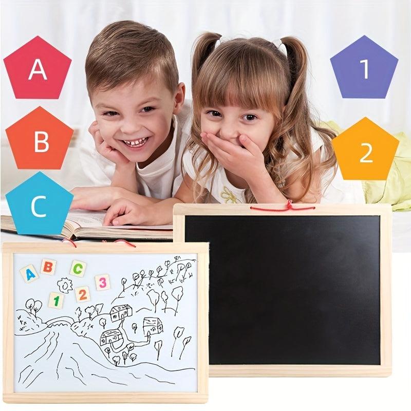 Kids Whiteboard DIY Board Painting Alphabet Whiteboard