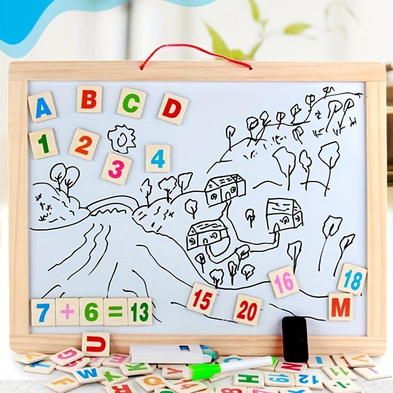 Kids Whiteboard DIY Board Painting Alphabet Whiteboard