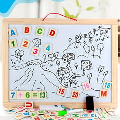Kids Whiteboard DIY Board Painting Alphabet Whiteboard