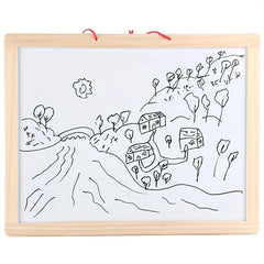 Kids Whiteboard DIY Board Painting Alphabet Whiteboard
