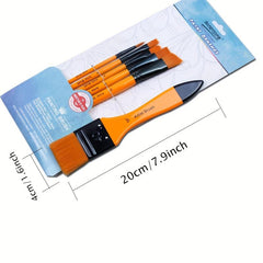 Nylon Brushes Set for Acrylic and Painting