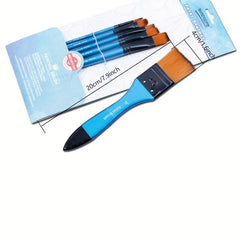 Nylon Brushes Set for Acrylic and Painting