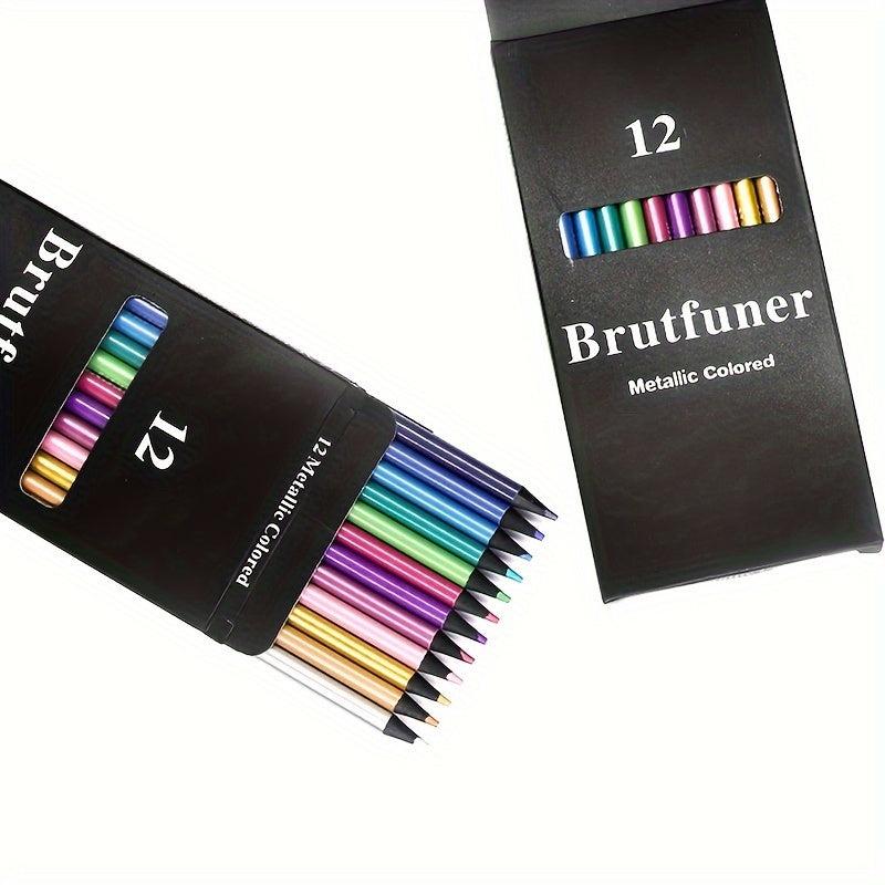 12pcs Graffiti Painting Pens 12 Color Pencils