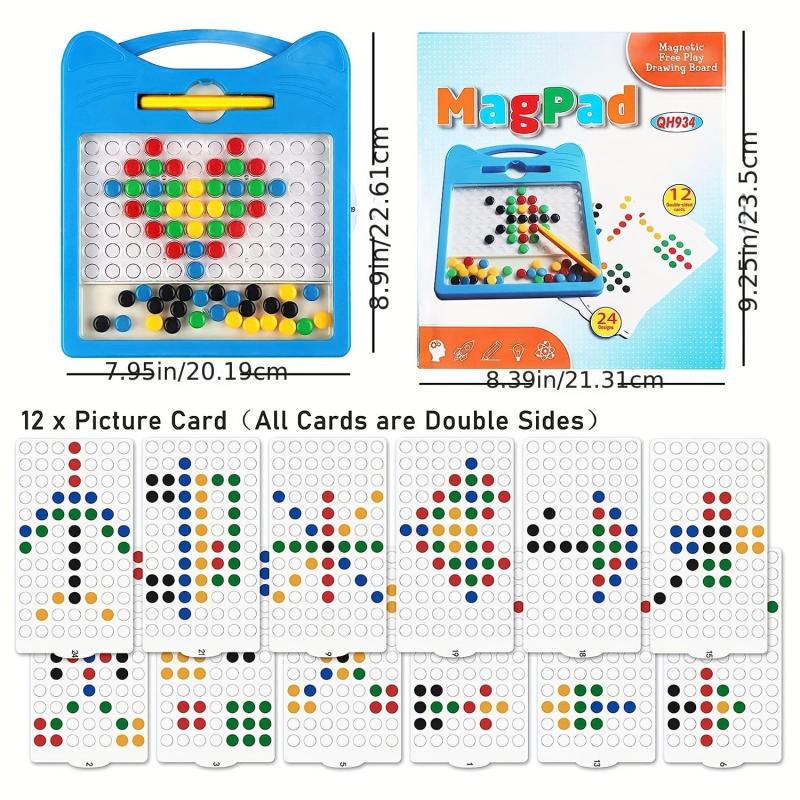 Magnetic Drawing Board For Toddlers with Pen Kids Toys