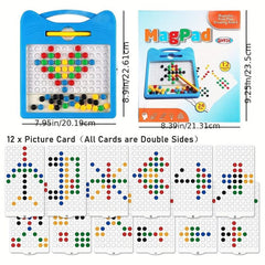 Magnetic Drawing Board For Toddlers with Pen Kids Toys