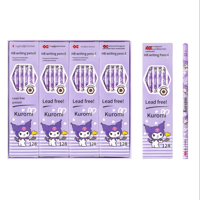 12 Packs Hexagonal Writing Pencil Exam Sketch Pen Small Gift Writing Pen