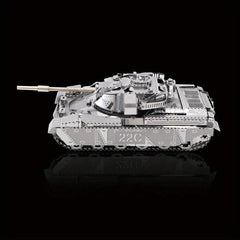 Metal Glue 3D Puzzle Sheikh Tank Model Desktop Decoration