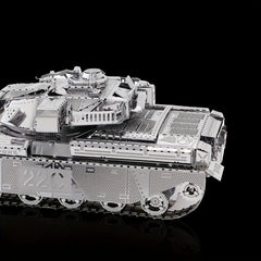 Metal Glue 3D Puzzle Sheikh Tank Model Desktop Decoration