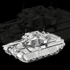 Metal Glue 3D Puzzle Sheikh Tank Model Desktop Decoration
