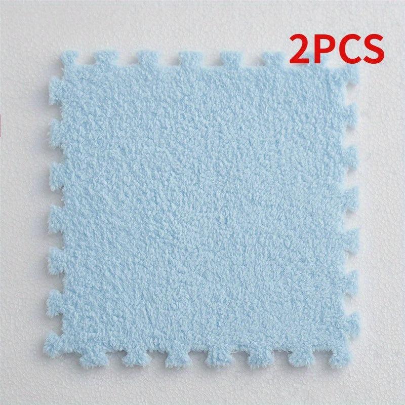 Plush Foam Interlocking Floor Mat Bay Window Mat Seat Mat