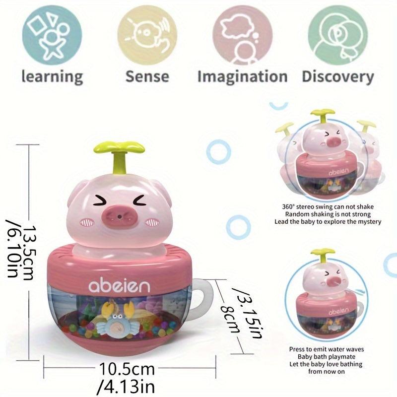 Educational Tumbler Toy for Bath Water Play