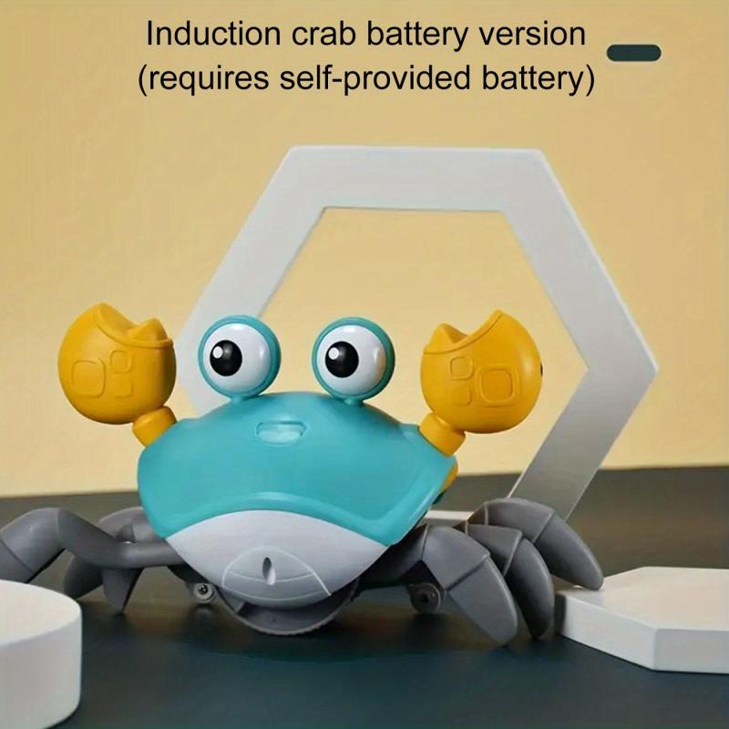 Crawling Crab Baby Toy Sensory Induction Dancing And Light Up Music